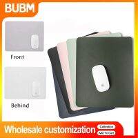 【lz】✹◎☽  BUBM-Dupla Face PU Couro Mouse Pad teclado Desk Mat protetora fácil de limpar laptop computador Mousepads Escrita PC