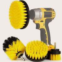 3Pcs/Set 2/3.5/4 Electric Scrubber Plastic Round Cleaning for Glass Car Tires Brushes