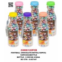 ✨สุดปัง✨ช็อกโกแลตฟุตบอล(Chocolate Football) 1 ขวด มี 120 ชิ้น  KM12.475[สินค้าแนะนำ]