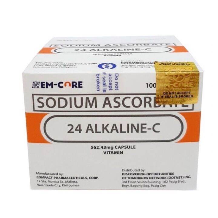 24 ALKALINEC [Sodium Ascorbate] NonAcidic Vitamin C / EMCORE Original