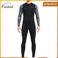 Phenovo ผู้ชาย Scuba Wetsuit ซิปหน้า Diving Rash Guards การเล่นเซิร์ฟการว่ายน้ำ Scuba