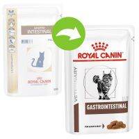 [ลด50%] ส่งฟรี ▽[100g-12 ซอง] Royal Canin Feline Gastro Intestinal อาหารเปียก สูตรสำหรับแมวถ่ายเหลว การย่อย-ดูดซึมผิดปกติ