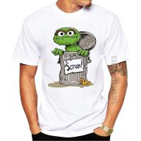 Cotton Newest Ash Can Monster Printed Men Tshirt Basic Graphic Tshirt Funny Tees