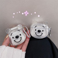 Japanese and Korean cute crystal bear Soft Silicone Earphone Case for Apple AirPods Pro for Airpods 3 2021 for AirPods 2 1 for inpods 12 i7 i9 i10 i11