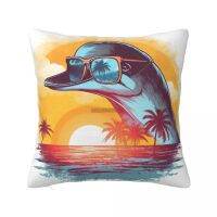 【hot】☄ Animals With Sunglasses Pillowcase Polyester Cover