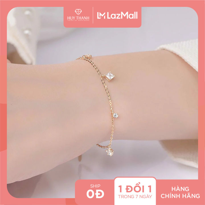 Lắc tay vàng 18k LLF201 Huy Thanh Jewelry | 2024 update.

\