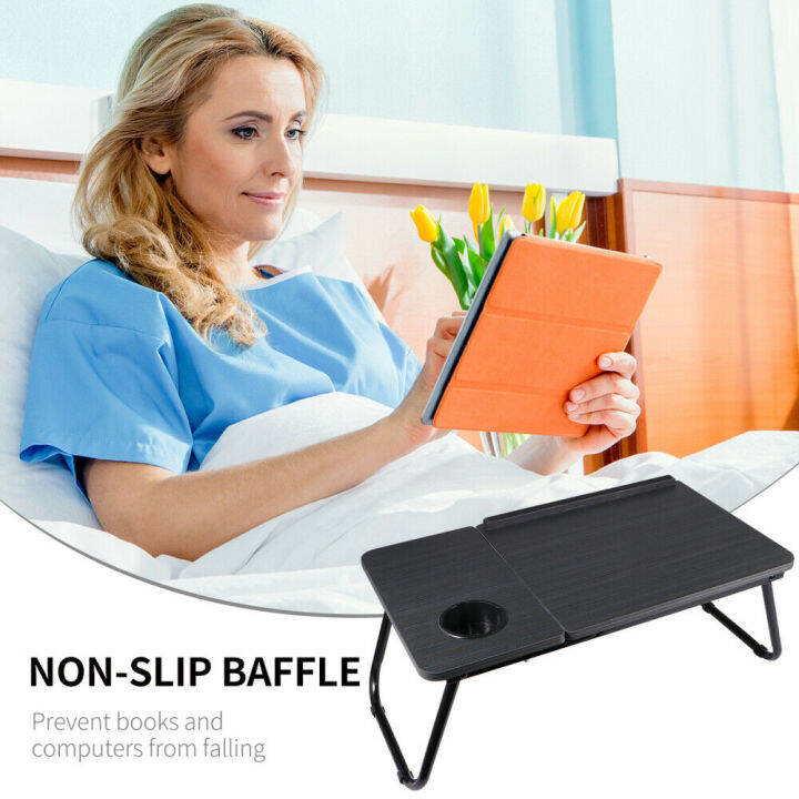Foldable Laptop Bed Table Stand Computer Desk Sofa Lap Tray Adjustable