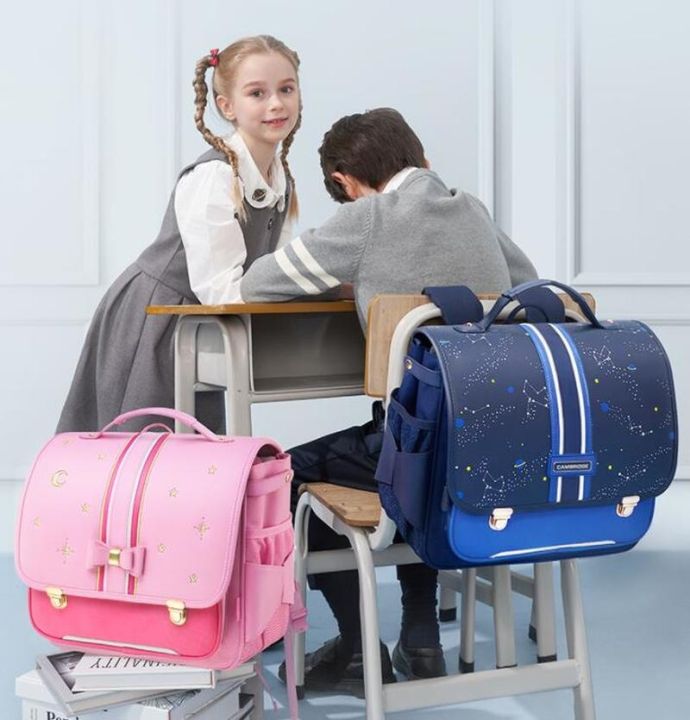 กระเป๋าสำหรับเด็กผู้หญิงเหมาะกับกระดูกและข้อกระเป๋าหนังสือนักเรียน110-130ซม