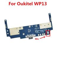 ใหม่เดิมสําหรับ Oukitel WP13 โทรศัพท์มือถือสมาร์ทบอร์ด USB ชาร์จชิ้นส่วนแท่นชาร์จเสียบพอร์ตชาร์จพร้อมไมโครโฟน MIC FPC