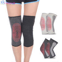 LA【ready stock】1 Pair Warm Knitted Knee Pads Self Heating Cold Protective Elastic Knee Warmer Protector Arthritis Kneepad Sleeves