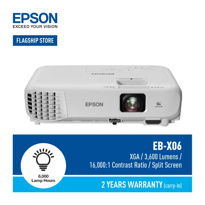 メーカー再生品 特価COMエプソン EPSON EB-X06 ベーシックシリーズ ビジネスプロジェクター 3600lm XGA 
