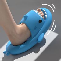 Home Shark Slippers Cloud Women Clapper Slides Summer Beach Indoor Soft Eva Sandals Men Male Funny Non Slip Shoes Ladies Female House Slippers