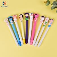 5Pcs High Quality Polymer Clay Doctor Nurse Ballpoint Pen Cute Gift Stationery Creative Stationery Pens