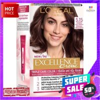 ลอรีอัลเอ็กซ์เซลเล้นซ์ครีมเปลี่ยนสี5.15LOREAL EXCELLENCE NO.5.15