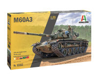 1/35 M60A3 Tank,  Italeri #6582 รถถัง M 60A3 ของ ทบ.ไทย มาพร้อมรูปลอกทำตัวไทยด้วย