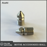 Asahi Motor เครื่องซักผ้าแรงดัน/ท่อระบายน้ำทำความสะอาด Jetter nozzle 9 Jet 3/8 "MALE 4.5 ROTARY