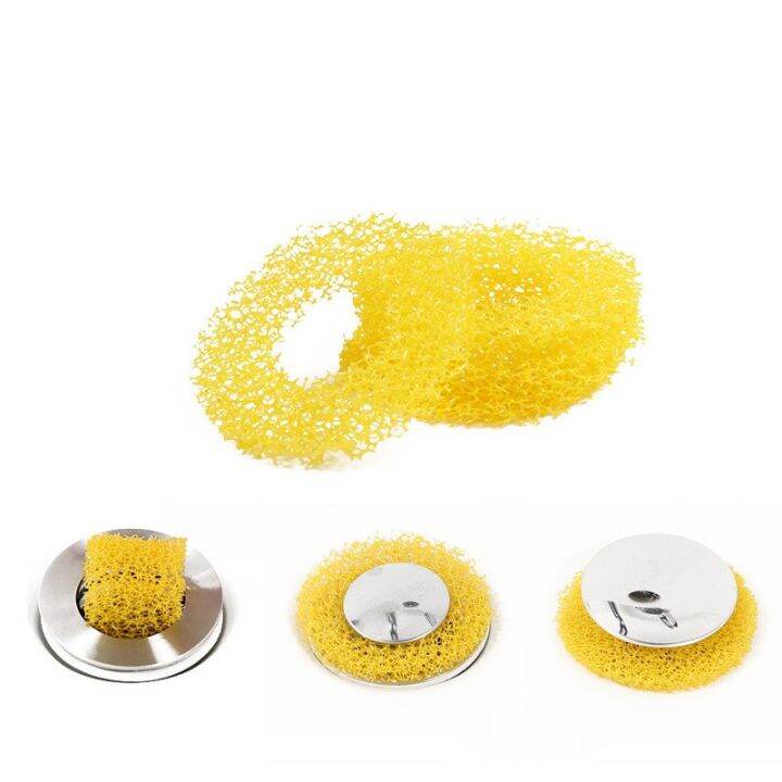 bathroom-hair-sewer-filter-drain-cleaning-sponge-kitchen-sink-drain-filter-strainer-anti-clogging-floor-wig-removal-consumables-by-hs2023