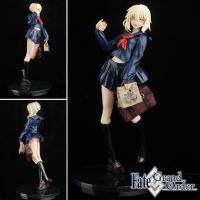 Figure ฟิกเกอร์ Fate Grand Order เฟท แกรนด์ออเดอร์ มหาสงครามจอกศักดิ์สิทธิ์ Hamburg Saber เซเบอร์ School Uniform Black ชุดนักเรียน Ver Anime อนิเมะ การ์ตูน มังงะ คอลเลกชัน ของขวัญ Gift จากการ์ตูนดังญี่ปุ่น New Collection Doll ตุ๊กตา manga Model โมเดล