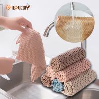 Kitchen Soft Microfiber Anti-grease Wiping Rags / Household Efficient Super Absorbent Microfiber Cleaning Cloth / Home Table Kitchen Dishcloths / Dish Washing Wipe Cloths / Car Glass Washing Micro Fiber Cleaning towel