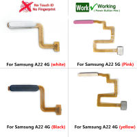 Baru untuk A22 Samsung 4G A225F A22 5G A226B วาล์วแรงดันยาง Jari Butang Utama Rebahagian Penggantian Kabel