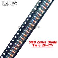 【CW】 20PCS 1W Zener Diode SMD ZMM5V1 ZMM3V0 3V3 3V9 4V7 5V1 7V5 8V2 10V 12V 15V 16V 18V 20V 24V LL41 3.3V 33V 43V 47V