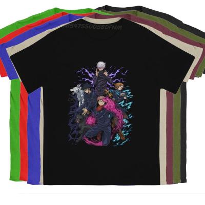 Jujutsu Kaisen Satoru Malega Newest T Shirt for Men Characters Classic Camisas Basic T-shirts Hip Hop Kawaii Clothes Streetwear