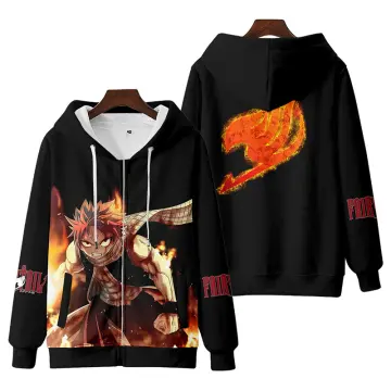 Fairy tail clearance zip up hoodie