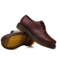 [Shoe King] Ready StockMen New England Dr.Martens Martin รองเท้าหนังแท้รองเท้าเครื่องมือ Crusty คู่รองเท้าอย่างเป็นทางการTH