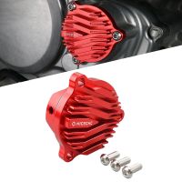 Nicecnc Motoross Pelindung Penutup Filter Oli Mesin Billet สำหรับรถฮอนด้า XR650L XR 650 L 650L 1993-2023 2022 2021 2020 Aksesori Merah