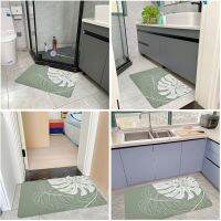 【cw】Diatomite Bath Mat Super Absorbent Pad Doormat Entrance Car Bathroom Mats Rubber Kitchen Rug Non-slip BATHROOM CAR ！