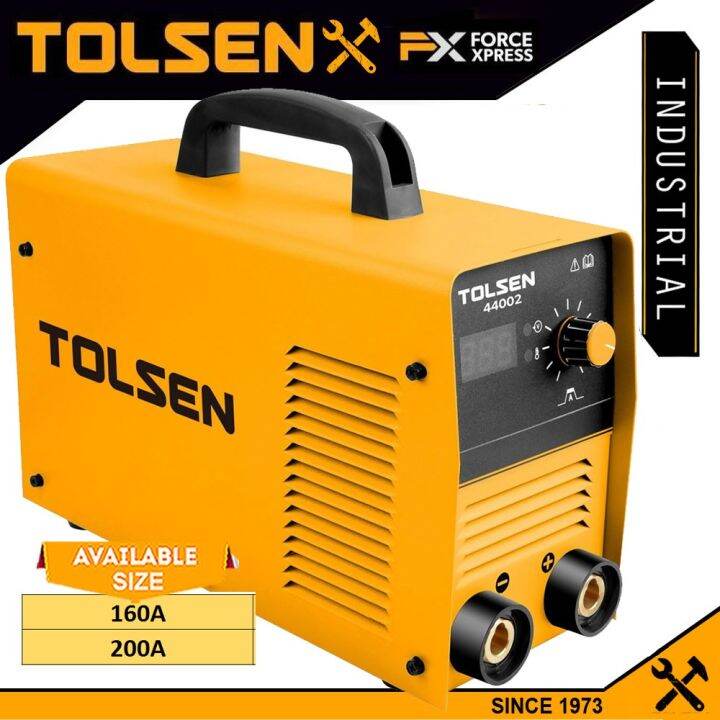 Tolsen IGBT Inverter Welding Machine w Freebies (160AMP 200AMP) Real