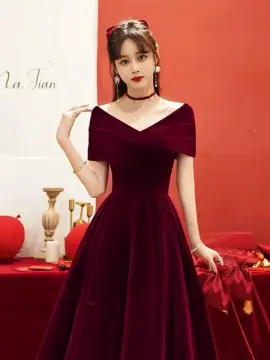 Váy Xòe Nhung đỏ Giá Tốt T05/2024 | Mua tại Lazada.vn