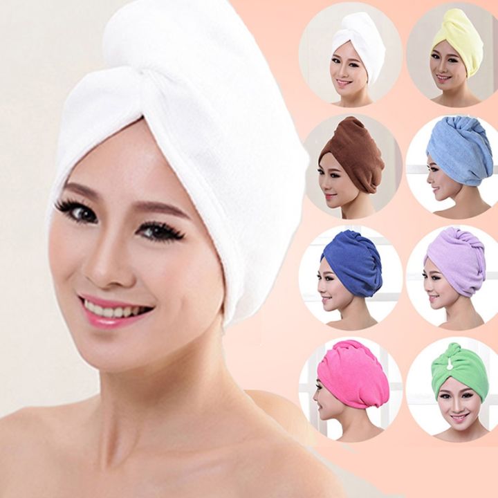 hotx-cw-1pcs-microfibre-after-shower-hair-drying-wrap-womens-ladys-dry-hat-cap-turban-bathing-tools
