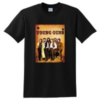 [S-5XL]เสื้อยืดแฟชั่น พิมพ์ลายโปสเตอร์ Young Guns 1988 4K Bluray Dvd  OXS2