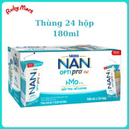 Date 9.2023 Thùng 24 hộp sữa Nan pha sẵn Optipro Kid 180ml