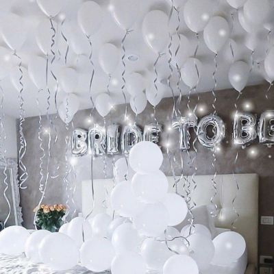 Bride To Be Letter Foil Balloons Bridal Bachelor Party Wedding Bridal Shower Balloon Set Valentines Decoration Supplies Balloons