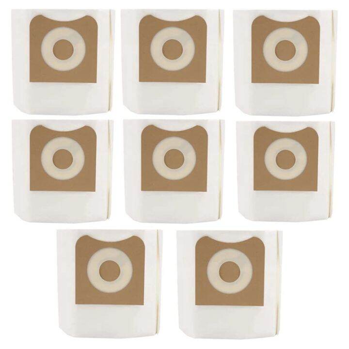 8 Pack VF3501 Vacuum Bags for Ridgid Shop Vac & 34.5 Gallon