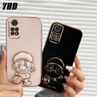 เคสโทรศัพท์ซูเปอร์มาริโอลายการ์ตูนพับเป็นขาตั้ง YBD ใช้ได้กับ Xiaomi Redmi Note 11 Pro 4G 5G Note 11S 4G POCO M4 Pro 4G POCO X4 Pro 5G เคสโทรศัพท์ด้านหลัง TPU แบบนิ่ม