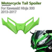 [LWF HOT]✔ For Kawasaki Ninja 300 Ninja 250 NINJA300/250 2013-2017 Motorcycle Accessories Pneumatic Tail Spoiler Protector Front Fairing