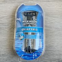 ⚡️AA Germany wilkinson quattro Wilkinson mens manual shaver 2 replacement heads