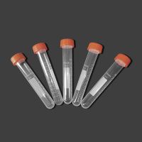 【CW】☾❀  50Pcs/bag 10ml Screw Cap Round Bottom Centrifuge Tube Plastic Test Tubes with Scale Laboratory ample Vial Lab Supplies