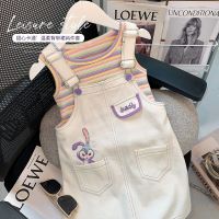 CUI YI SHOP suspender suit 2022 summer style new Korean baby girl childrens fashionable thin