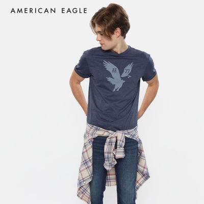 American Eagle Short Sleeve T-Shirt เสื้อยืด ผู้ชาย แขนสั้น (NMTS 017-3100-766)