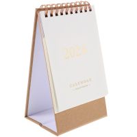 2024 Mini Desk Calendar Desktop Monthly Small Fresh Calendar-2024 Paper Flip Office