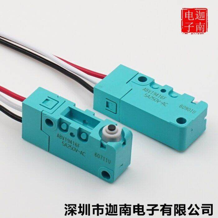 Original new 100 waterproof micro switch with wire ABV19416F normally