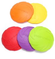 Pretty&amp;Better  Silicone Flying Saucer Dog Cat Toy Dog Game Flying Discs Resistant Chew Puppy Training Interactive Dog Supplies Toys