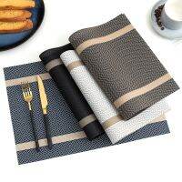 【CC】¤✸▧  2023 New 1Pcs Placemat for Dining Table Set Linens Accessories Cup Wine Placemats