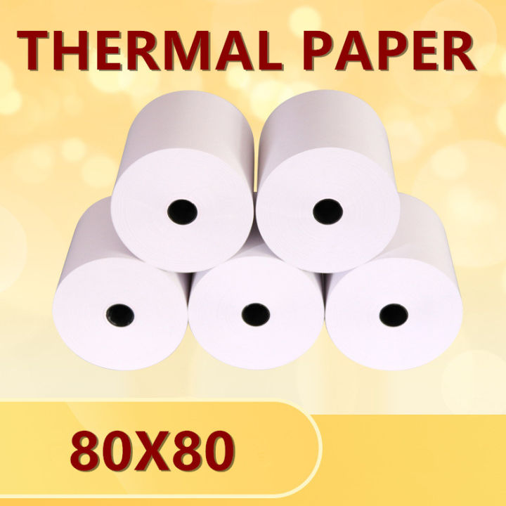 Thermal Paper 80MM x 80MM Roll Pos Receipt used for POS 80MM Thermal ...