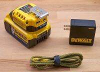 DCB094K-QW ชุด อุปกรณ์ชาร์ตแบตเตอรี่ อเนกประสงค์ DeWALT 18V USB-C Charging-Kit