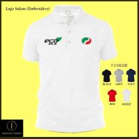 Polo Classic T Shirt Perodua Eco Idle Baju ACM Club MPV Myvi Axia Bezza LOGO FASHION SPORTS Sulam (Embroidery)